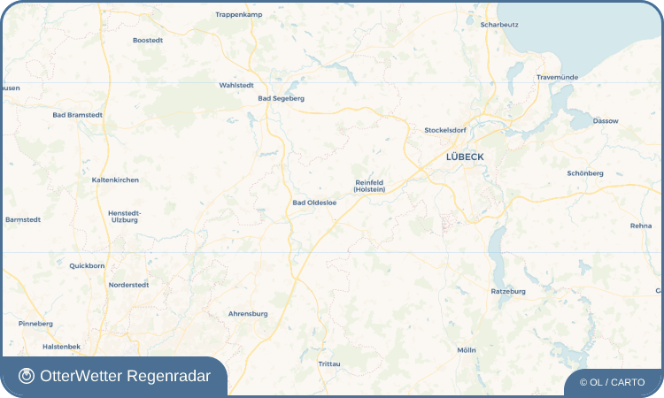 OtterWetter Regenradar-Widget Sehmsdorf