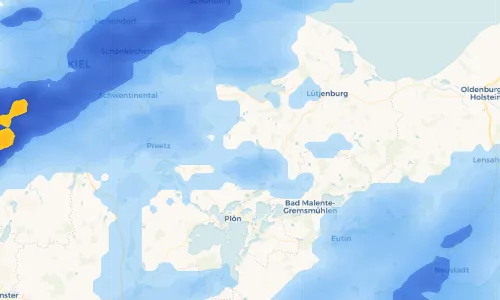 Regenradar Vorschaubild - Aktuelle Niederschläge in Sellin und Umgebung
