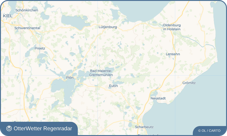 Widget-Vorschau für Sielbeck Wetter-Widget-Vorschau mit Vorhersagedaten für Sielbeck