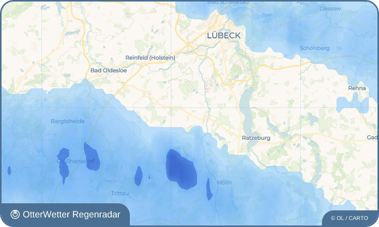OtterWetter Regenradar-Widget Sierksrade