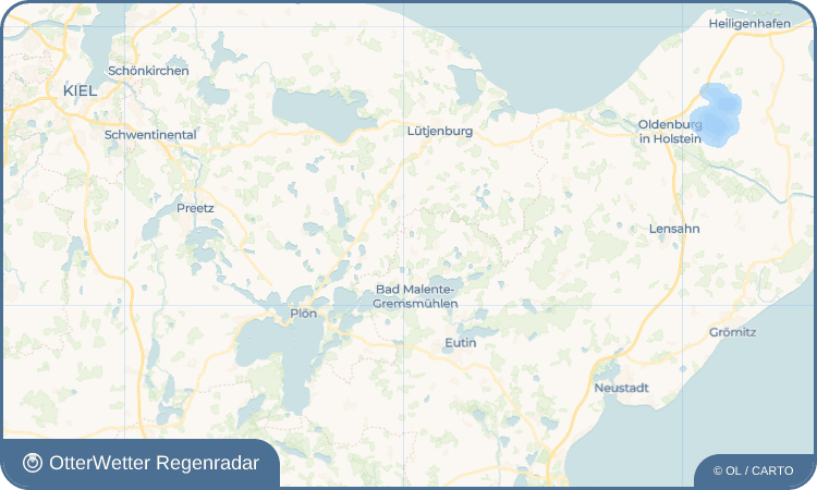 OtterWetter Regenradar-Widget Sieversdorf