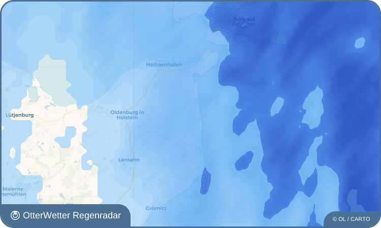 OtterWetter Regenradar-Widget Siggen