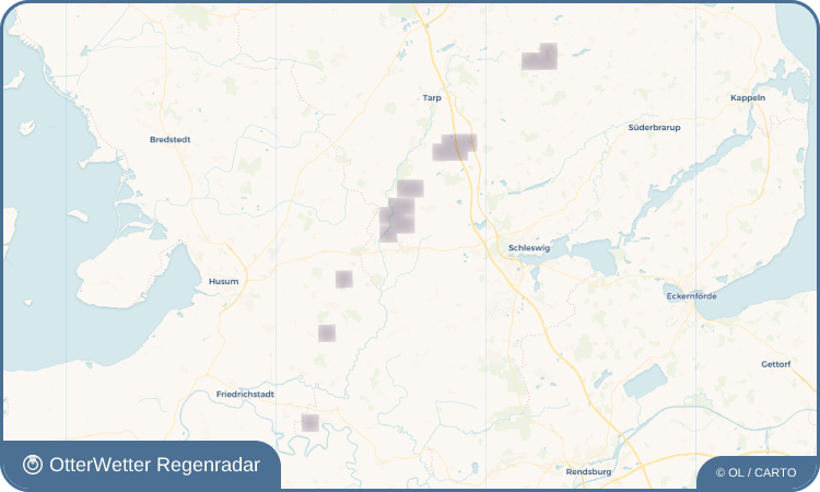 OtterWetter Regenradar-Widget Silberstedt
