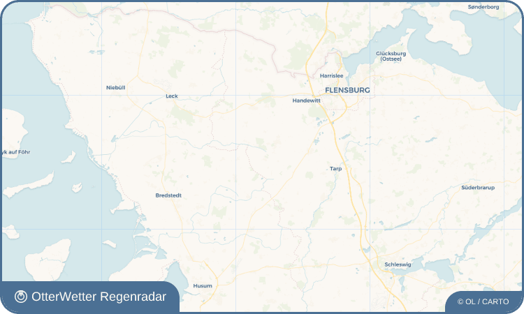 OtterWetter Regenradar-Widget Sillerup