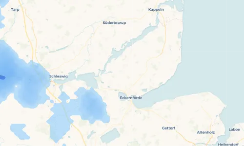 Regenradar Vorschaubild - Aktuelle Niederschläge in Sönderby und Umgebung