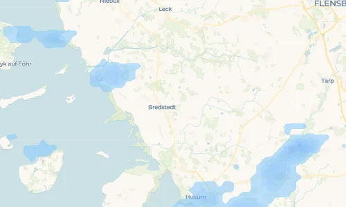 Regenradar-Vorschau: aktuelle Niederschläge in Sönnebüll und Umgebung
