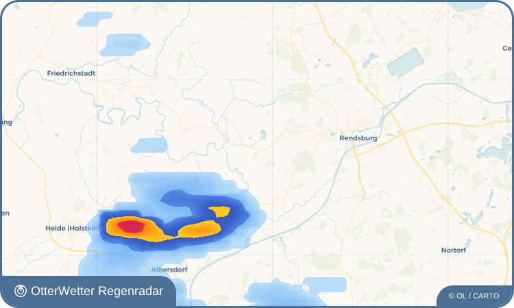 Wetter-Widget-Vorschau mit Vorhersagedaten für Sophienhamm