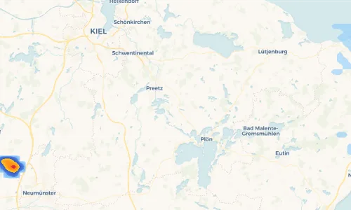 Regenradar Vorschaubild - Aktuelle Niederschläge in Sophienhof und Umgebung