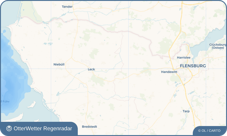 Wetter-Widget-Vorschau mit Vorhersagedaten für Sprakebüll