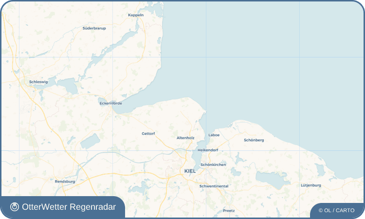 OtterWetter Regenradar-Widget Sprenge