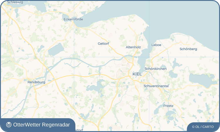 OtterWetter Regenradar-Widget Stampe