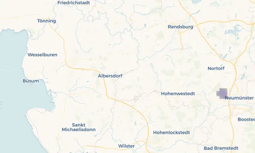 Regenradar Vorschaubild - Aktuelle Niederschläge in Steenfeld und Umgebung