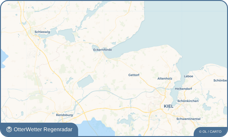 OtterWetter Regenradar-Widget Stratenbrook