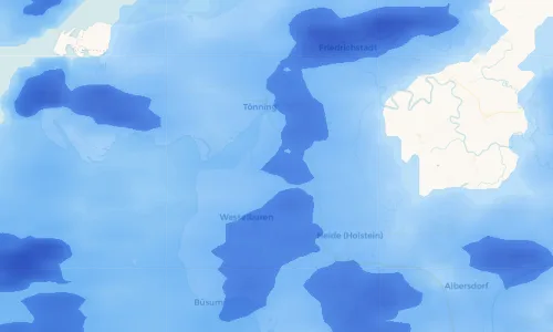 Regenradar Vorschaubild - Aktuelle Niederschläge in Strübbel und Umgebung