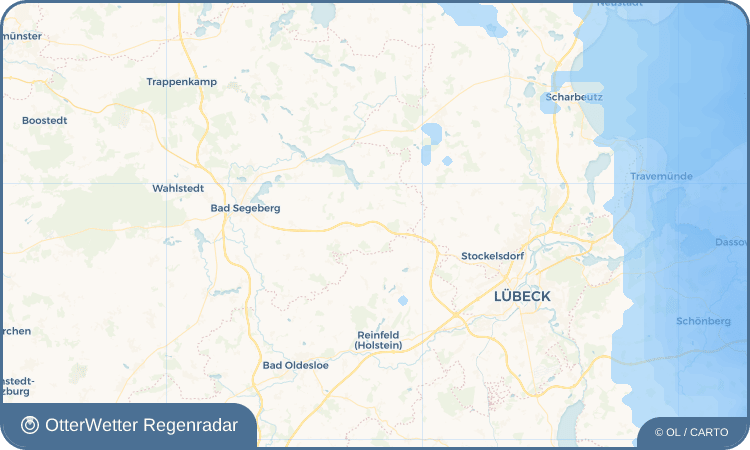 Wetter-Widget-Vorschau mit Vorhersagedaten für Strukdorf