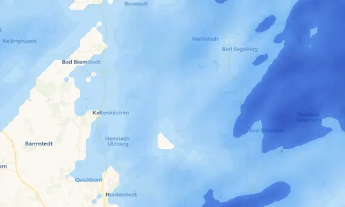Regenradar Vorschaubild - Aktuelle Niederschläge in Stuvenborn und Umgebung