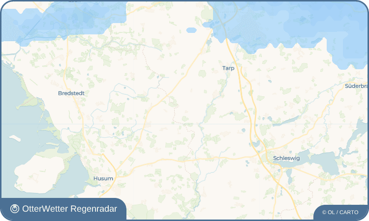 OtterWetter Regenradar-Widget Süderhackstedt