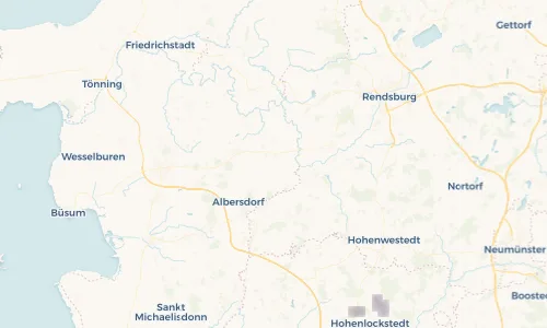 Regenradar Vorschaubild - Aktuelle Niederschläge in Süderrade und Umgebung