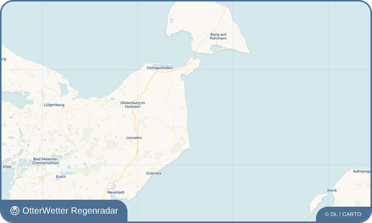 OtterWetter Regenradar-Widget Süssau-Strand