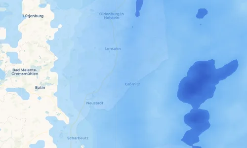 Regenradar Vorschaubild - Aktuelle Niederschläge in Suxdorf und Umgebung