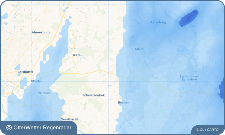 OtterWetter Regenradar-Widget Talkau