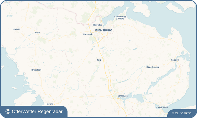 OtterWetter Regenradar-Widget Tarp