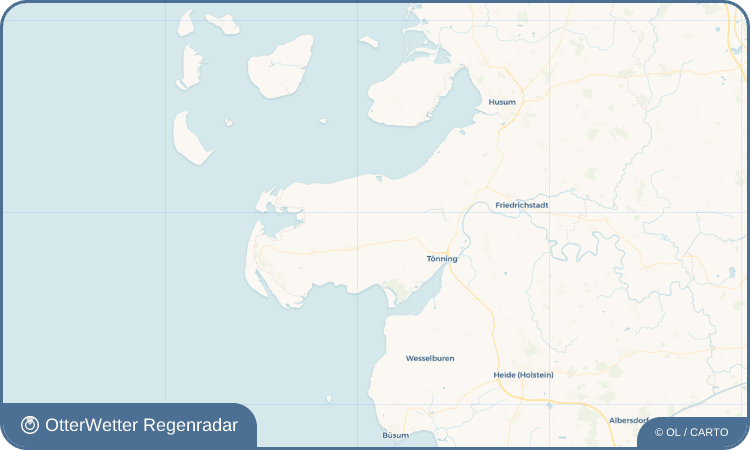 OtterWetter Regenradar-Widget Tetenbüll