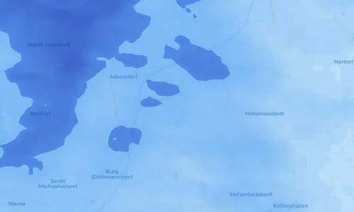 Regenradar Vorschaubild - Aktuelle Niederschläge in Thaden und Umgebung