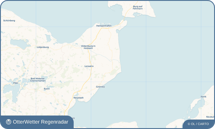 OtterWetter Regenradar-Widget Thomsdorf