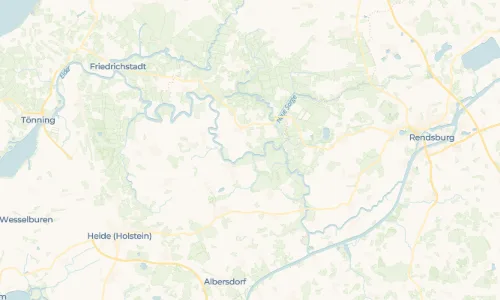 Regenradar Vorschaubild - Aktuelle Niederschläge in Tielen und Umgebung