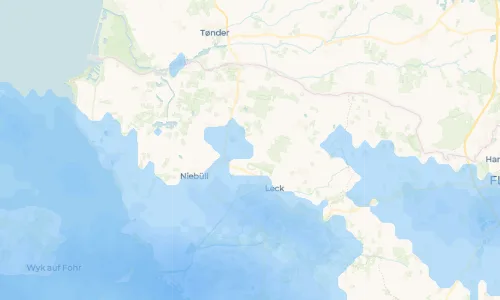 Regenradar Vorschaubild - Aktuelle Niederschläge in Tinningstedt und Umgebung