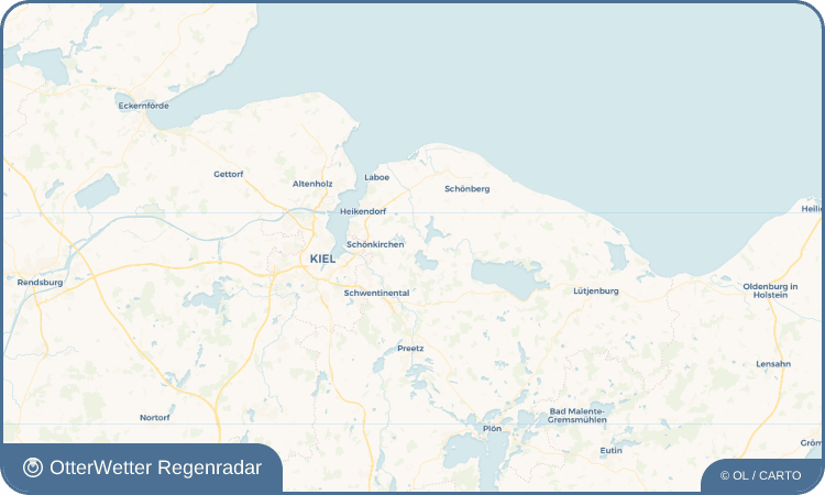 OtterWetter Regenradar-Widget Tökendorf