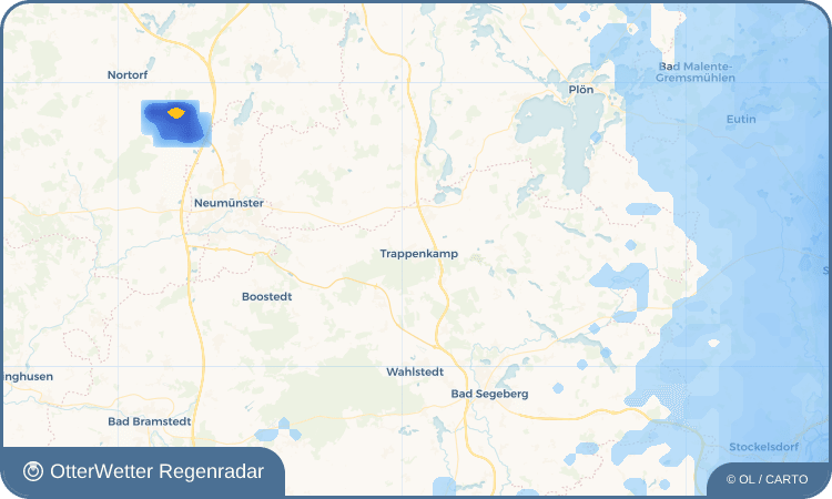 Widget-Vorschau für Trappenkamp Wetter-Widget-Vorschau mit Vorhersagedaten für Trappenkamp