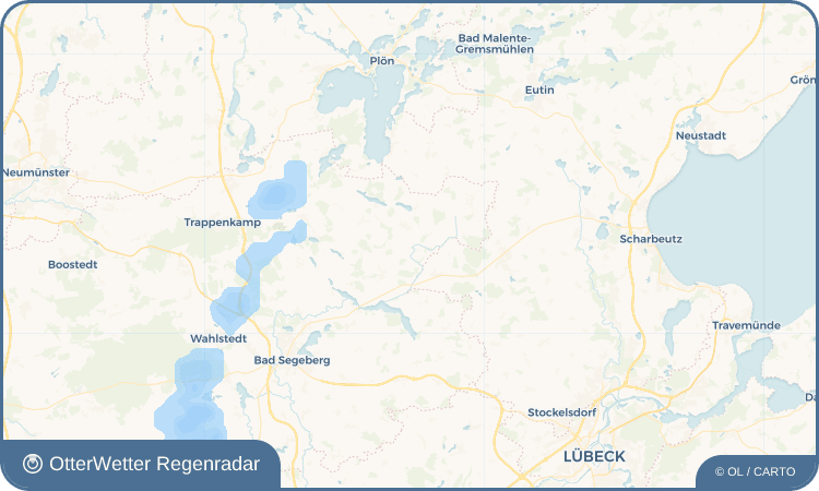 Widget-Vorschau für Travenhorst Wetter-Widget-Vorschau mit Vorhersagedaten für Travenhorst