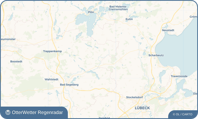 OtterWetter Regenradar-Widget Travenort