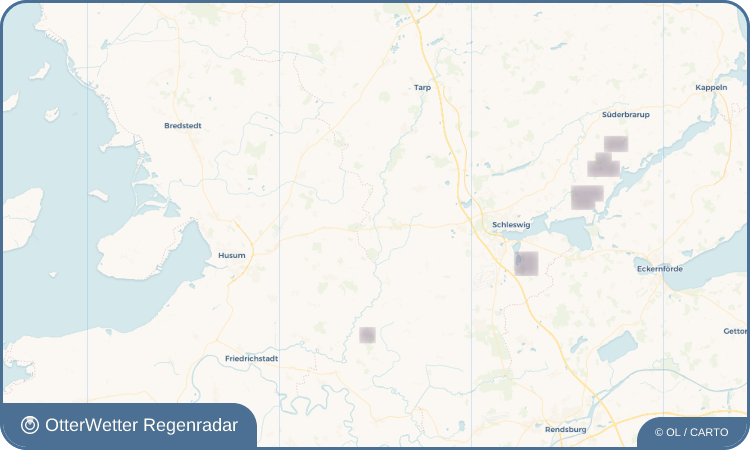 OtterWetter Regenradar-Widget Treia