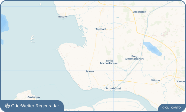Wetter-Widget-Vorschau mit Vorhersagedaten für Trennewurth