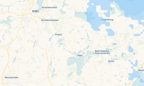 Regenradar Vorschaubild - Aktuelle Niederschläge in Trent und Umgebung