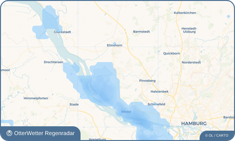 Wetter-Widget-Vorschau mit Vorhersagedaten für Uetersen