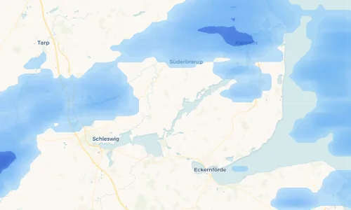 Regenradar Vorschaubild - Aktuelle Niederschläge in Ulsnis und Umgebung