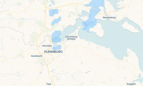 Regenradar Vorschaubild - Aktuelle Niederschläge in Ulstrup und Umgebung