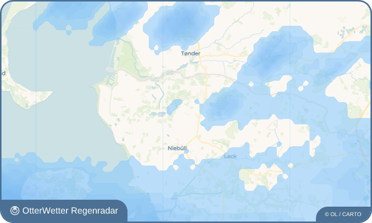 OtterWetter Regenradar-Widget Uphusum
