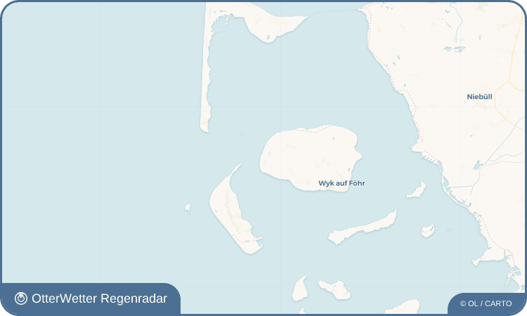 OtterWetter Regenradar-Widget Utersum