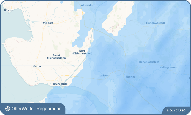 OtterWetter Regenradar-Widget Vaalermoor