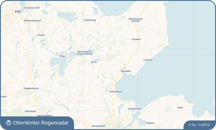 OtterWetter Regenradar-Widget Vinzier