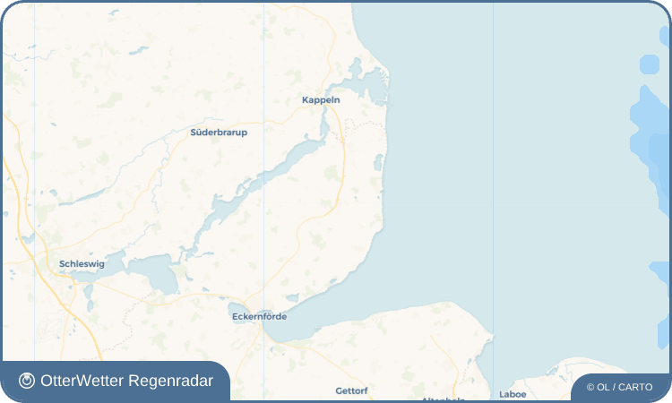 OtterWetter Regenradar-Widget Vogelsang-Grünholz
