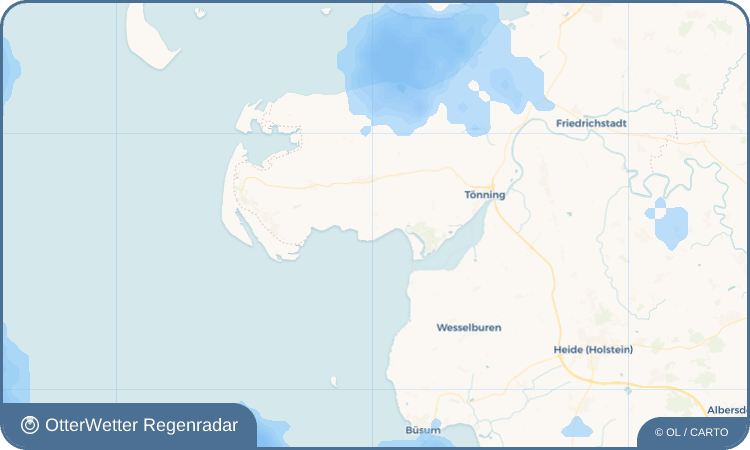 Widget-Vorschau für Vollerwiek Wetter-Widget-Vorschau mit Vorhersagedaten für Vollerwiek