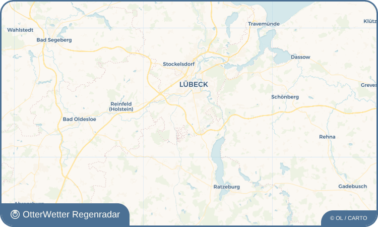 Wetter-Widget-Vorschau mit Vorhersagedaten für Vorrade