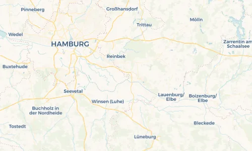 Regenradar Vorschaubild - Aktuelle Niederschläge in Voßmoor und Umgebung