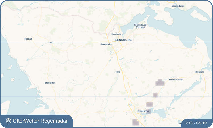 OtterWetter Regenradar-Widget Wanderup